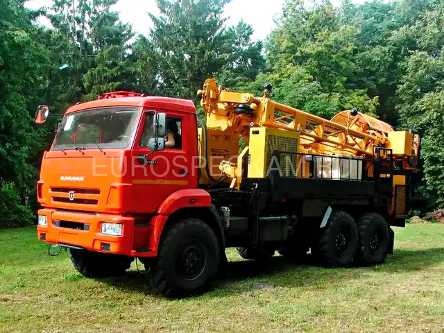 Буровая установка ЛБУ-50 на базе КАМАЗ 43118