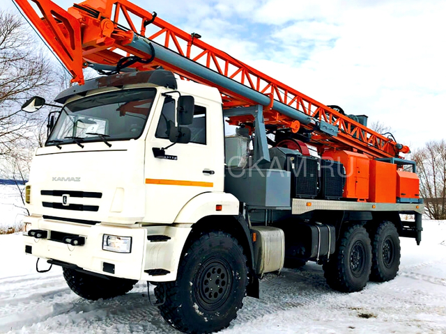 Буровая установка УРБ 3А3 на базе КАМАЗ 43118