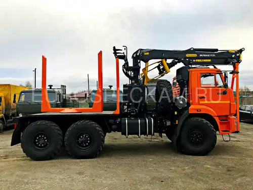 КАМАЗ 43118 лесовоз с Велмаш VC8L74 КАМАЗ 43118 лесовоз с Велмаш VC8L74