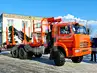 КАМАЗ 43118 сортиментовоз с Велмаш ОМТЛ-70-02