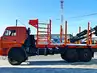 КАМАЗ 43118 сортиментовоз с Велмаш ОМТЛ-70-02