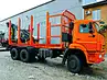 КАМАЗ 65115 сортиментовоз с Велмаш ОМТЛ-70-02