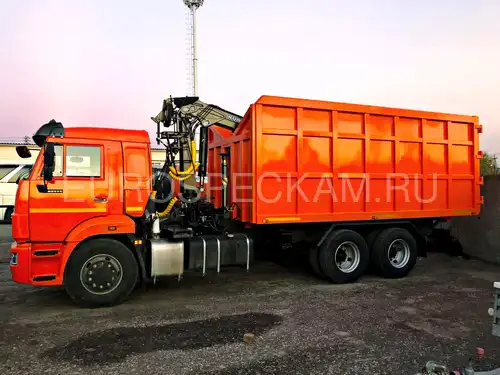 КАМАЗ 65117 ломовоз с Майман-100S