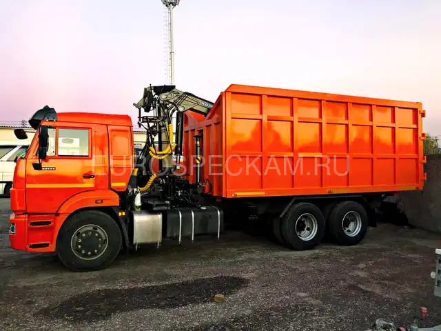 КАМАЗ 65117 ломовоз с Майман-100S