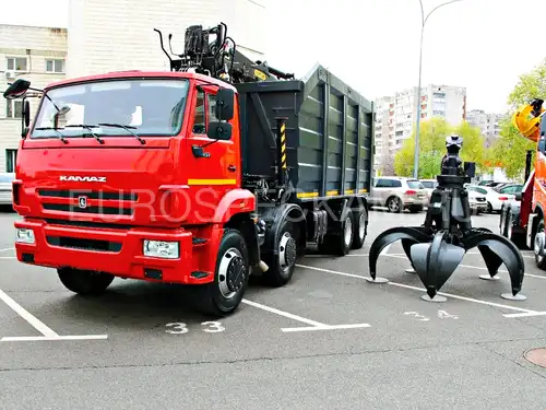 КАМАЗ 65201 ломовоз с Велмаш ВМ 10-74М (VM10L74M)