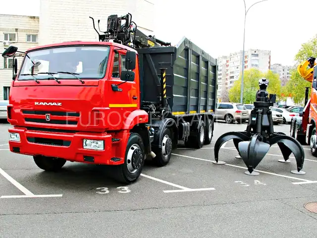 КАМАЗ 65201 ломовоз с Велмаш ВМ 10-74М (VM10L74M)