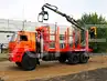 КАМАЗ 65222 лесовоз с Велмаш ОМТЛ-97