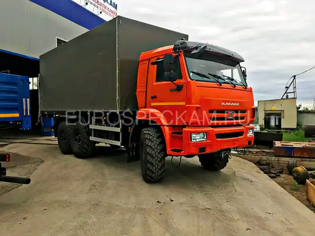 КАМАЗ 43118 шторно-бортовой фургон