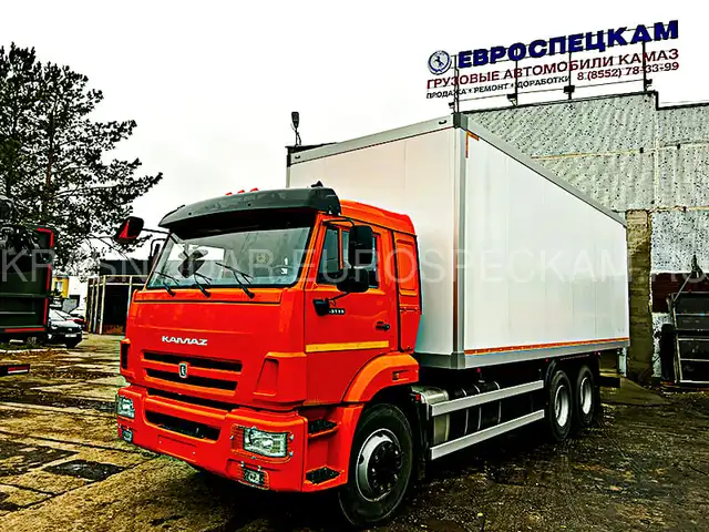 КАМАЗ 65115 изотермический фургон КАМАЗ 65115 изотермический фургон