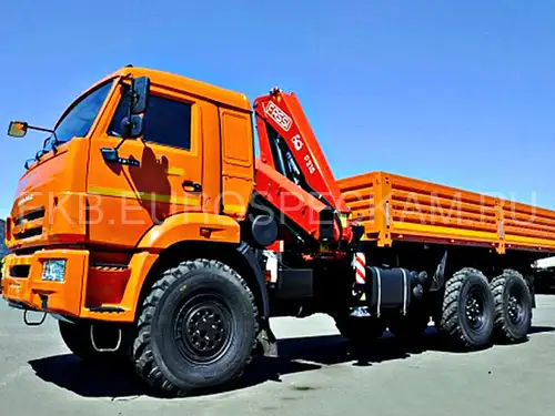 КАМАЗ 43118 бортовой с КМУ Fassi F215A.0.22