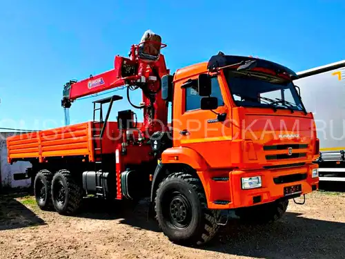 КАМАЗ 43118 бортовой с КМУ Horyong HRS 206