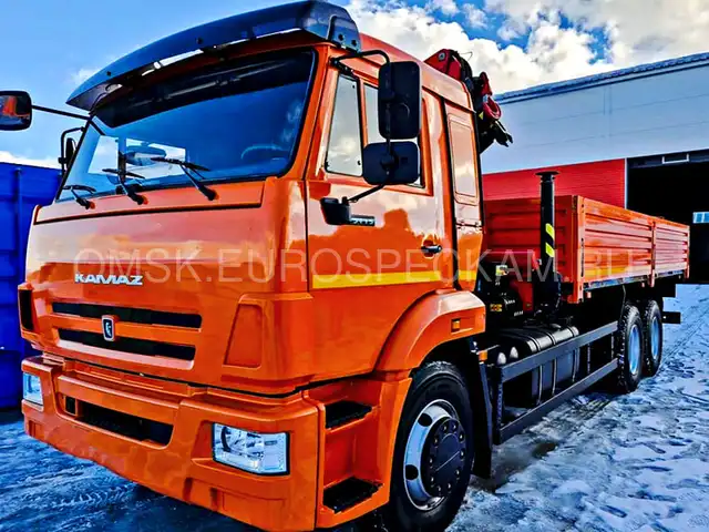 КАМАЗ 65115 бортовой с КМУ Palfinger Инман IM 150N