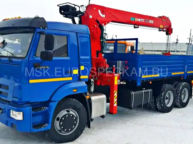 КАМАЗ 65115 бортовой с КМУ HKTC HLC-8016 КАМАЗ 65115 бортовой с КМУ HKTC HLC-8016