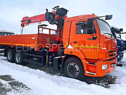 КАМАЗ 65115 бортовой с КМУ Kanglim KS 1256 G2