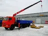 КАМАЗ 65115 бортовой с КМУ UNIC URV 504