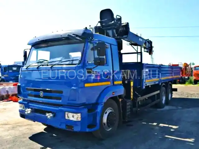 КАМАЗ 65117 бортовой с КМУ HIAB 160T КАМАЗ 65117 бортовой с КМУ HIAB 160T