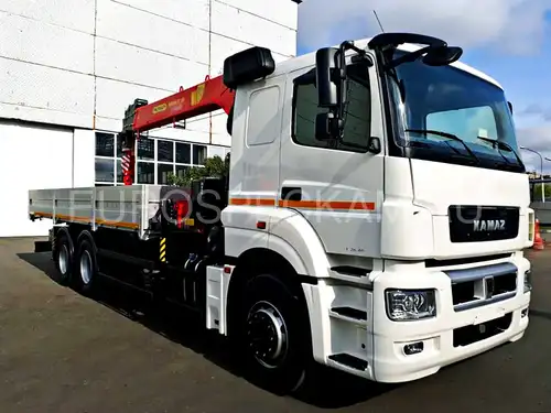 КАМАЗ 65207 бортовой с КМУ Palfinger Инман ИТ-150